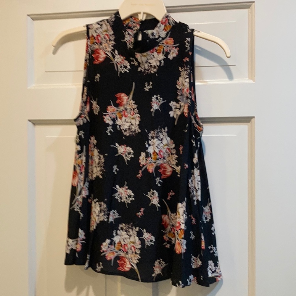 Anthro Silk tank